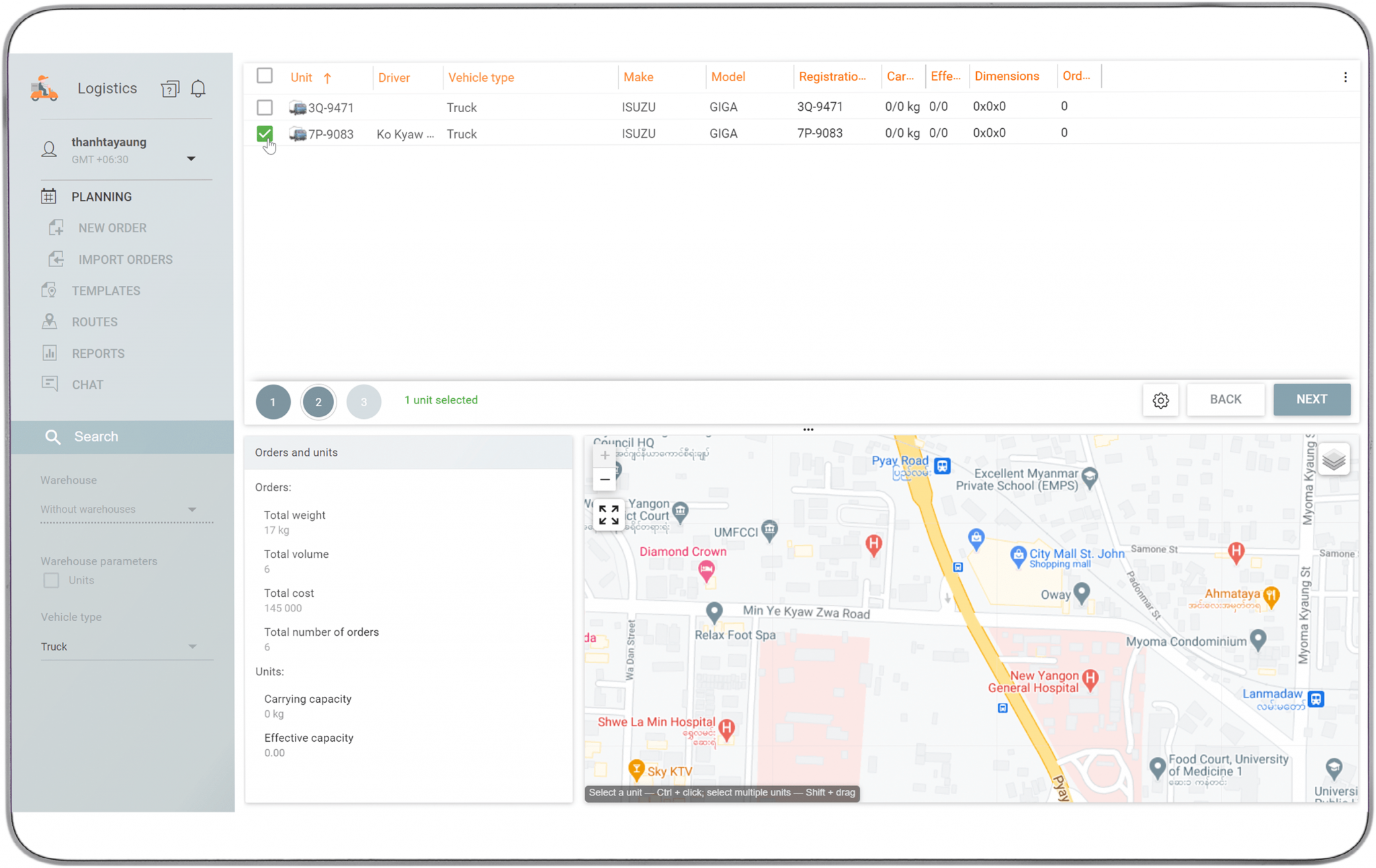 Logistics App TELEMATICS GPS TRACKING GPS FLEET MANAGEMENT